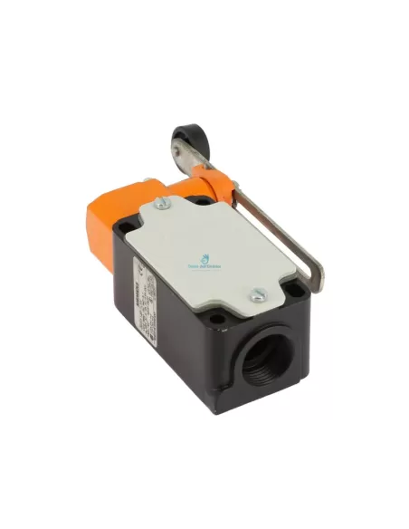 Interrupteur de fin de course à levier latéral réglable Siemens 3SE31201UW avec galet