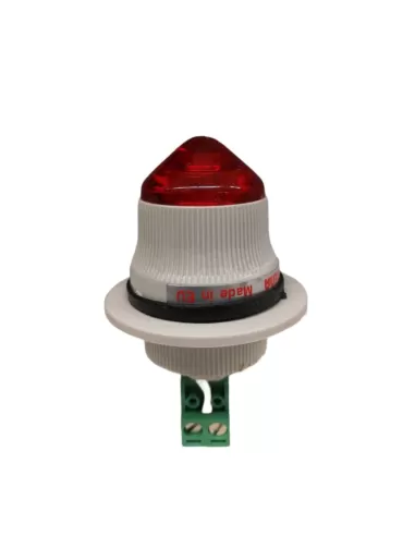 Sirène 38213 ldspl240a3 micro indicateur LED orange clignotant 240 Vca IP66