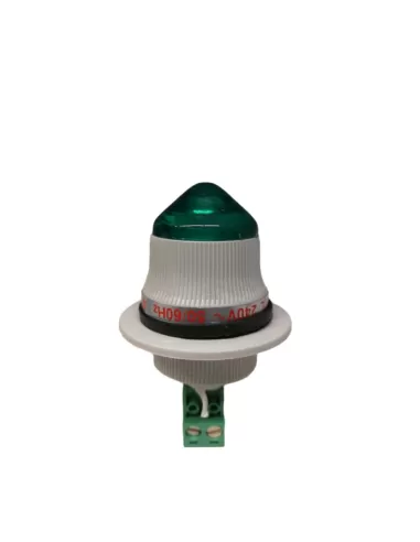 Sirène 38214 ldspl240a4 micro indicateur LED vert clignotant 240 Vca IP66