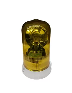 Sirène 63011 rapbl12a5 rotallarm, feu clignotant rotatif jaune, 12 Vca, 45 W, IP65