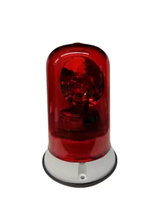 Siren 63015 rapbl24d3 rotalarm red rotating flashing light 24vdc