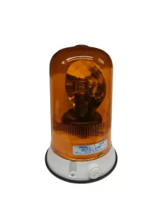 Sirene 63038 rapbl110a2 Rotalarm rotierendes Blinklicht orange 25e 110VAC E14 IP65