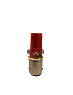 Sirene 40963 ld454woba15d240a3 rote LED-Lampe ba15d 240 VAC