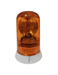 Siren 63014 rapbl24d2 rotallarm yellow rotary flashing light 24vdc 45w ip65
