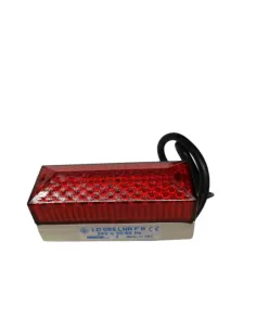 Sirene 66803 ld85lnrfb24da3 rotes lineares Blinklicht 24VAC//DC IP54 Festlicht mit integrierten LEDs