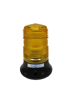 Sirène 89195 mnf s//f jaune clignotant jaune fixe 25w 12 48vdc ip54