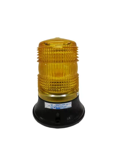 Siren 89195 mnf s//f yel s flashing yellow fixed light 25w 12 48vdc ip54