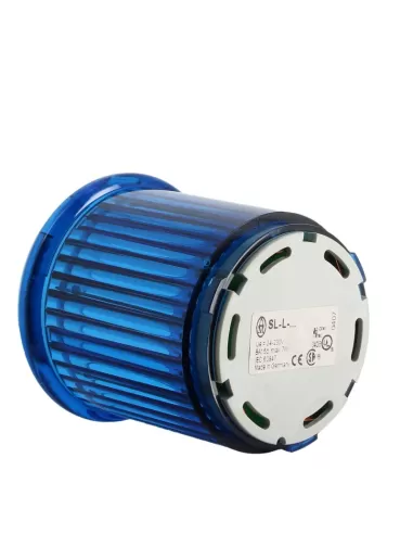 Lampe clignotante bleue Eaton 205316 SL-LB BA15D max 7 W 230 V-24 V