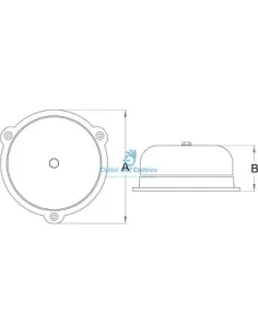 Zippo 0903/24 industrial horn dm 7,5 24v ac 2