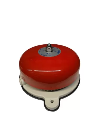 Sonnette industrielle SD165R110A, diamètre 165 mm, 110 V CA, 100 dB, IP66, rouge