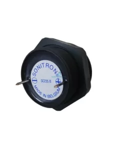Avertisseur sonore Sonitron SC235B 2-35 Vcc, montage sur panneau noir, 87 dB 2