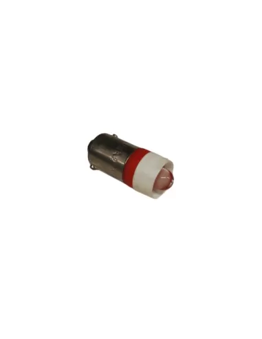 Sirena 32753 ldesexlba9s240a3 lampadina a led rosso ba9s 240vac