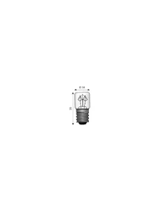Wimex lampada e14 16x35 30v 5 00w 4101606