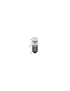Wimex Neonlampe E10 10x28 220-250 V 1 5 mA 4102361