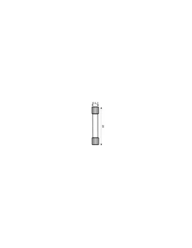 Wimex Neon-Torpedolampe 6,3x28 S6328 weiß 380V 4102804