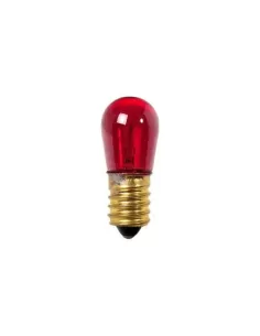 Ampoule rouge Wimex 4500410 E14 19x47 14V 5W C