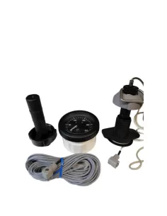 Kit de loch VDO Marine n° 01100862 complet Ocean Int Noir Anlage 50 kN 12 V