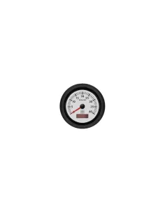 San Giorgio Sein vsg10145 Drehzahlmesser mit Stundenzähler D 85 mm 0–4000 U/min 12//24 V rot beleuchtet