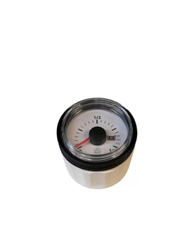Vdo a2c53210833 indicador descarga aguas residuales 12//24v d 52mm blanco (sin virola)