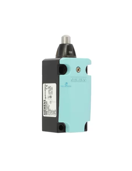 Siemens 3se51120lc02 fm40 finecorsa a pulsante in acciao 1l 2r scatto rapido