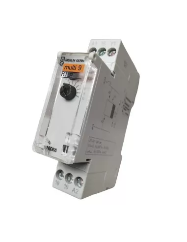 Relais temporisé Merlin Gerin 16066, fonction temp RTB C 24