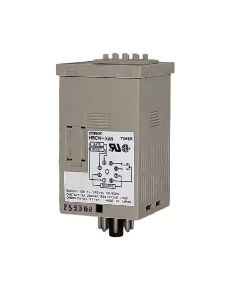 Omron h5cnxan100240ac- timer-digit48x48,riteccit, 4 cifre led,1dt