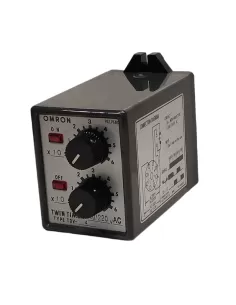 Omron tdv-4ac11022060s double minuterie 110//220vac 50//60hz sur 60 s hors 60 s