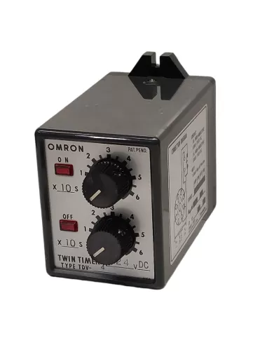 Omron tdv-44a021d minuterie marche-arrêt octale 60s 24vdc