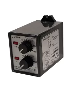 Omron tdv-5ac110220180s double minuterie 110//220vac 50//60hz sur 180s hors 180s