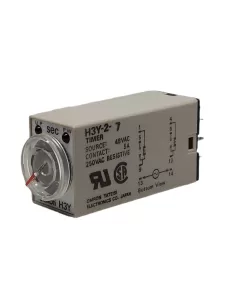Minuteur anal miniature Omron H3Y27AC4810S, excitation Rit, 2 contacts, 10 s, 48 V CA