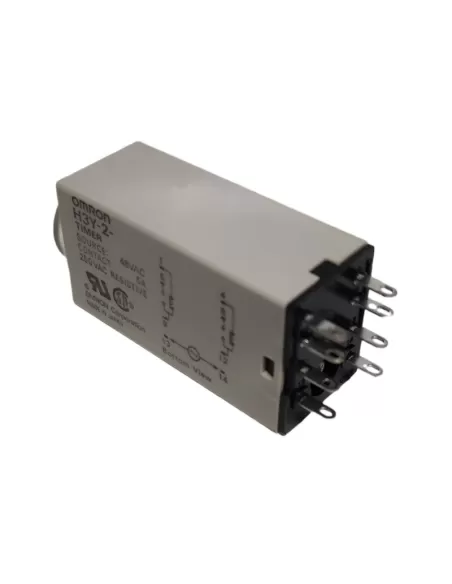 Omron h3y2ac483m timer anal  mini, rit eccit  2 contatti 3min 48vac