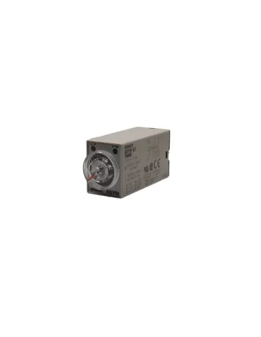 Omron h3yn21ac100120-1 mini minuterie analogique, multiscah, multifonction, 2dt- h3y