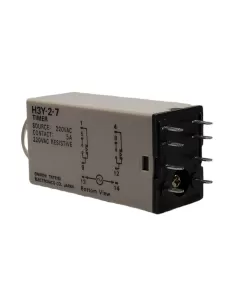 Omron h3yn27ac2201s timer-analmini,riteccit2 cont rit dt 1sec 220v ac 2