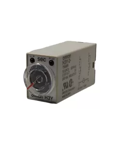 Omron h3y2ac2205s timer-analmini,riteccit2 cont rit dt 5sec 220vac