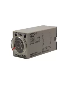 Minuteur anal miniature Omron H3Y27AC241S, excitation par contact, 1 seconde, 24 V CA