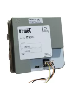Module caméra en acier synthétique 2 voix Urmet 1758/83 2