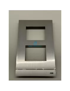 Cadre de platine de rue Abb Wlf102a 2 modules 51022cf-a