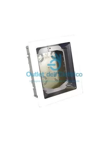 Urmet 1716/60 Flush-mounting box with frame for Aiko monitors