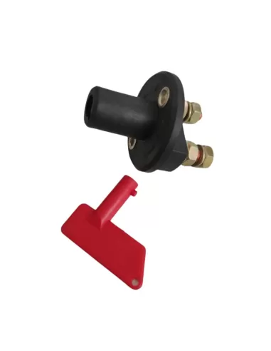 Removable key battery disconnect switch 100A 12//24V