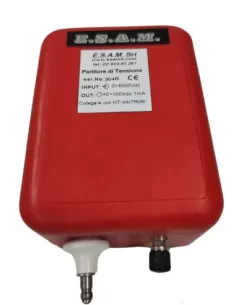 E s a m pr2 Spannungsteiler Eingang 0 4500 V DC Ausgang 0 100 V DC