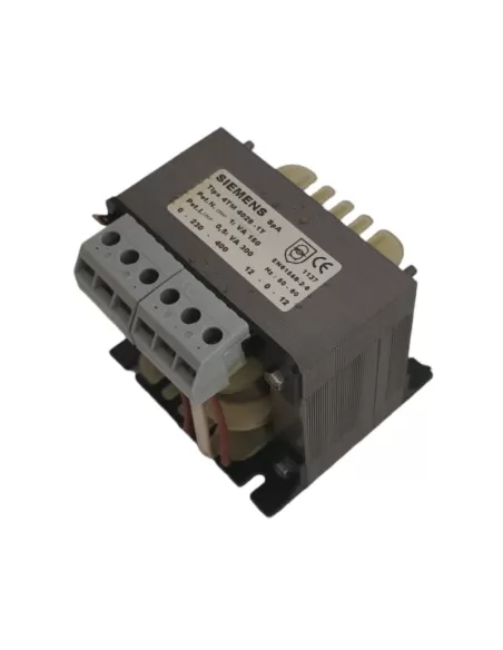Siemens 4tm40281y traf 150va 230-400//12-0-12v en61558