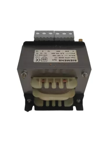 Siemens 4tm40281y traf 150va 230-400//12-0-12v en61558