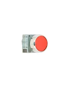 Bouton-poussoir plat en métal rouge Siemens 3SB35000AA21