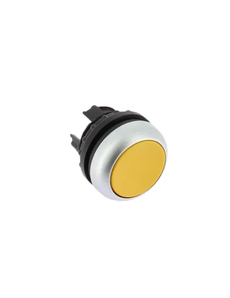 Bouton-poussoir Eaton M22-dy, encastré, jaune