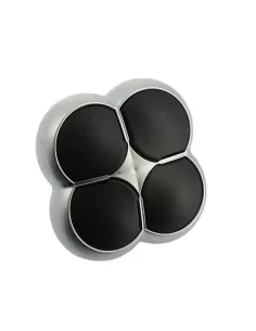 Touches noires à quatre boutons-poussoirs Eaton M22-d4-s