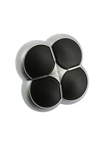 Eaton M22-d4-s Quadruple Push Button Black Keys