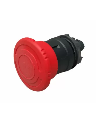 Bouton-poussoir champignon rouge Schneider zb5as54 d 40 mm en plastique