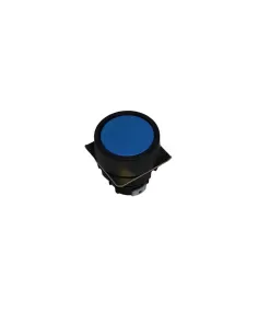 Bouton-poussoir Omron a22fa-1444580000 Ø22 mm, plat, rond, bleu