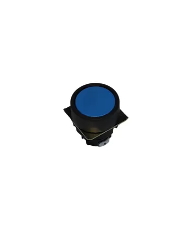 Omron a22fa-1444580000 push button Ø22mm, flat, round, blue