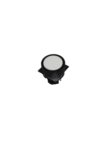 Omron a22fw-1509530000 botón Ø22mm, plano, redondo, blanco